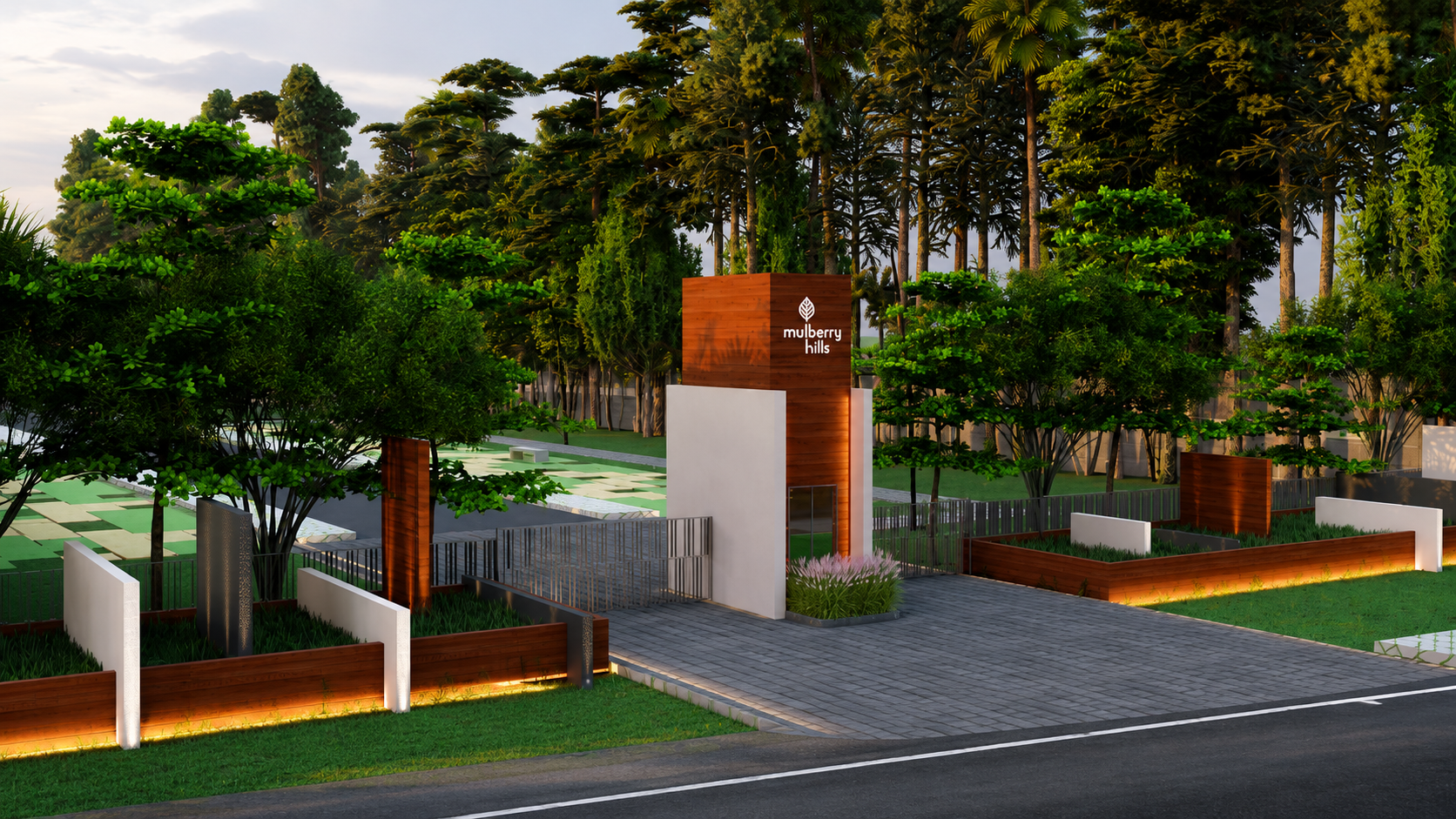 Mulberry Hills gated community plotted development